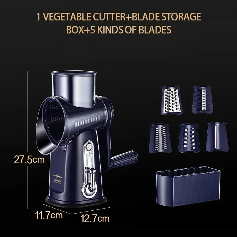 Multi-Function Rotary Grater
