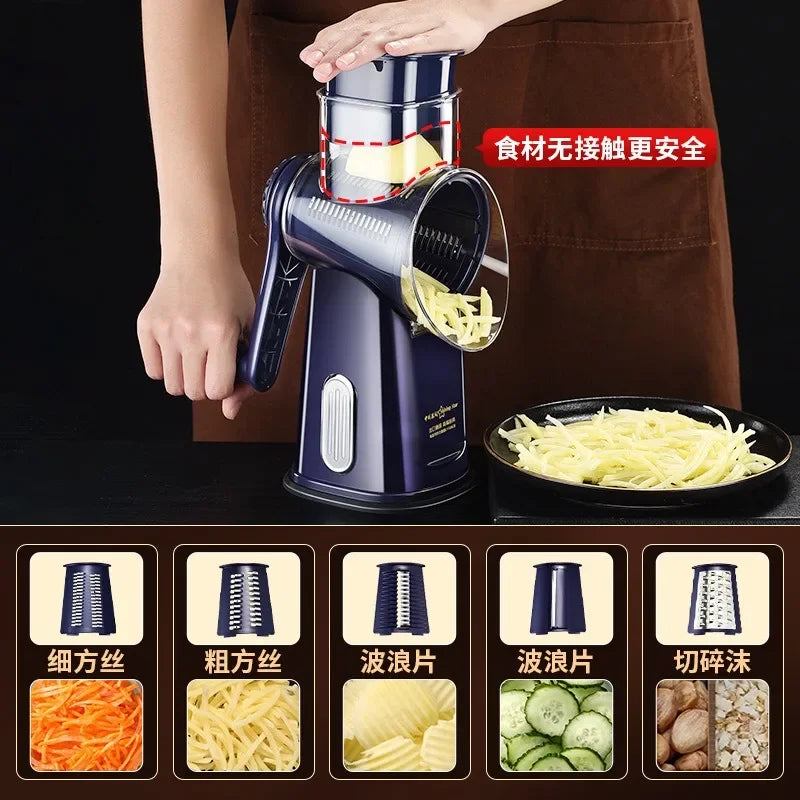 Multi-Function Rotary Grater